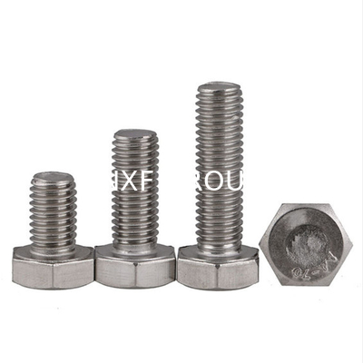 NXF DIN ISO S32205 Bolts And Nuts UNS S31803 M3-M48 Duplex Stainless Steel High Strength Hexagon Bolts For Industry Fastener