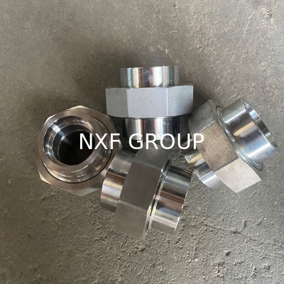NXF SW Pipe Fittings DN 6-80 Class 3000-9000 ASTM B581,ASTM B582 Market Union Alloy G-35/UNS N060353 Socket Welding Union