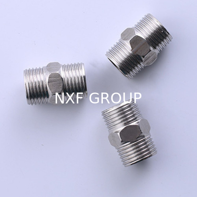 NXF Forging Technique Pipe Fittings DN 6-80 SCH 80-160 ASTM B581 Alloy G-35 Hexagonal Nipple