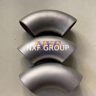 NXF ASTM A240 316H /1Cr17Ni12Mo2/31609 DN15-1200  SCH10-XXS Stainless Steel 316H BW 90° Or 45° L/R S/R Butt Welding Elbow