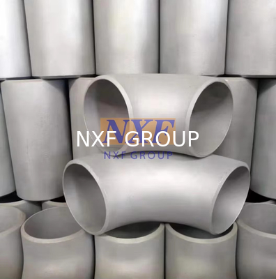 NXF ASTM A240 316H /1Cr17Ni12Mo2/31609 DN15-1200  SCH10-XXS Stainless Steel 316H BW 90° Or 45° L/R S/R Butt Welding Elbow