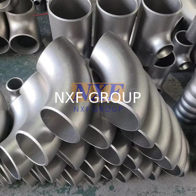 NXF ASTM A240 316H /1Cr17Ni12Mo2/31609 DN15-1200  SCH10-XXS Stainless Steel 316H BW 90° Or 45° L/R S/R Butt Welding Elbow