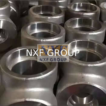 NXF ASTM A240 316H/1Cr17Ni12Mo2/31609 DN15-1200  SCH10-XXS Stainless Steel 316H  Butt Welding Straight Reducer Tee