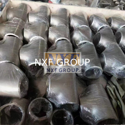 NXF ASTM A240 316H/1Cr17Ni12Mo2/31609 DN15-1200  SCH10-XXS Stainless Steel 316H  Butt Welding Straight Reducer Tee