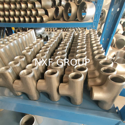 NXF ASTM UNSS31603 316L/00Cr17Ni14Mo2/1.4404 DN 15-1200 SCH10-XXS Stainless Steel 316L Butt Welding Straight Or Reducer Tee