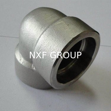NXF ASTM A240 316H /1Cr17Ni12Mo2/31609 DN15-1200  Class 150-2500 Stainless Steel 316H SW 90° Or 45° Socket Welding Elbow