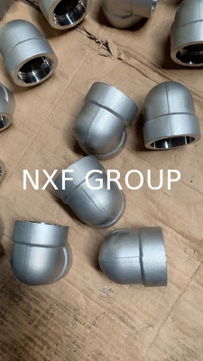 NXF ASTM A240 316H /1Cr17Ni12Mo2/31609 DN15-1200  Class 150-2500 Stainless Steel 316H SW 90° Or 45° Socket Welding Elbow
