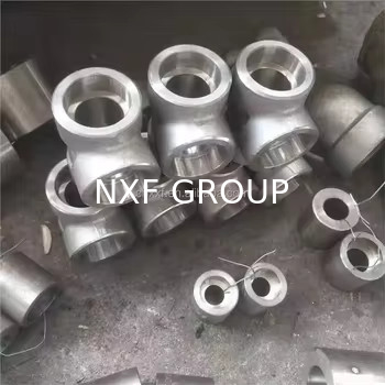 NXF ASTM A240 316H /1Cr17Ni12Mo2/31609 DN15-1200  Class 150-2500 Stainless Steel 316H Socket Welding Tee