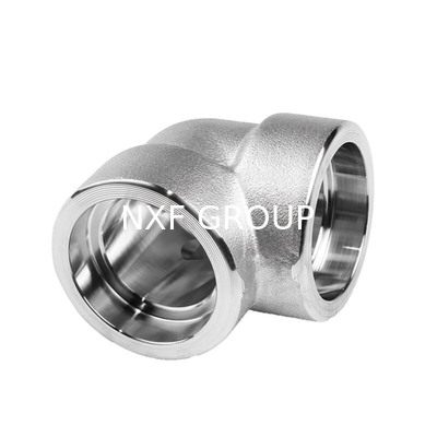 NXF ASTM UNSS31603 316L/00Cr17Ni14Mo2/1.4404 DN 15-1200 Class150-Class2500 SS 316L Socket Welding 45 Or 90 Degree  Elbow