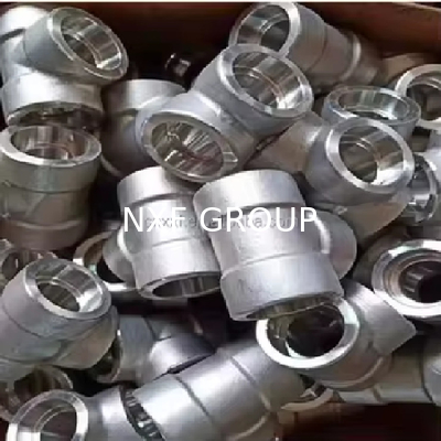 NXF ASTM UNSS31603 316L/00Cr17Ni14Mo2/1.4404 DN15-1200 Class150-Class2500 Stainless Steel 316L Socket Welding Tee