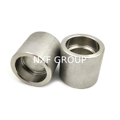 NXF ASTM UNSS31603 316L/00Cr17Ni14Mo2/1.4404 DN 15-1200 Class150-Class2500 Stainless Steel 316L Socket Welding Coupling