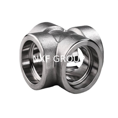 NXF ASTM A240 316H /1Cr17Ni12Mo2/31609 DN15-1200  Class 150-2500 Stainless Steel 316H Socket Welding Cross