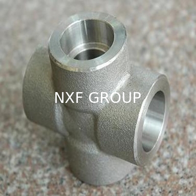 NXF ASTM A240 316H /1Cr17Ni12Mo2/31609 DN15-1200  Class 150-2500 Stainless Steel 316H Socket Welding Cross