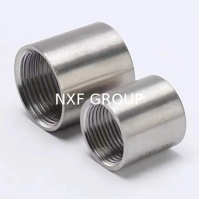 NXF ASTM UNSS31603 316L/00Cr17Ni14Mo2/1.4404 DN 15-1200 Class150-Class2500 Stainless Steel 316L Threaded Coupling