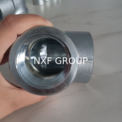 NXF ASTM A240 316H /1Cr17Ni12Mo2/31609 DN15-1200  Class 150-2500 Stainless Steel 316H Threaded 45° and 90° Elbow
