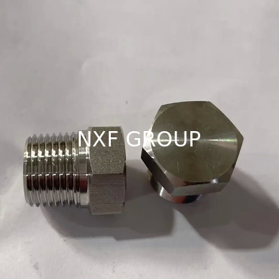 NXF ASTM A240 316H /1Cr17Ni12Mo2/31609 DN15-1200  Class 150-2500 Stainless Steel 316H Forging Threaded Hexagonal Head Plug