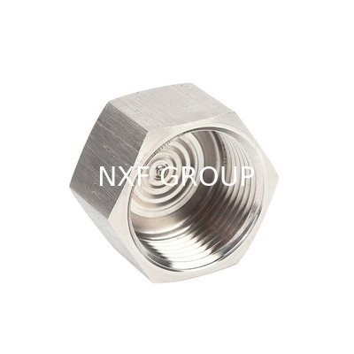 NXF ASTM UNSS31603 316L/00Cr17Ni14Mo2/1.4404 DN 15-1200 Class150-Class2500 Stainless Steel 316L Forging Threaded Cap