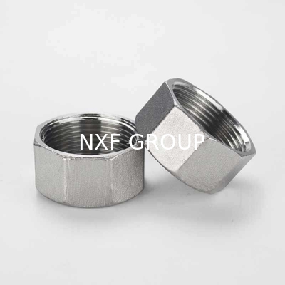 NXF ASTM UNSS31603 316L/00Cr17Ni14Mo2/1.4404 DN 15-1200 Class150-Class2500 Stainless Steel 316L Forging Threaded Cap