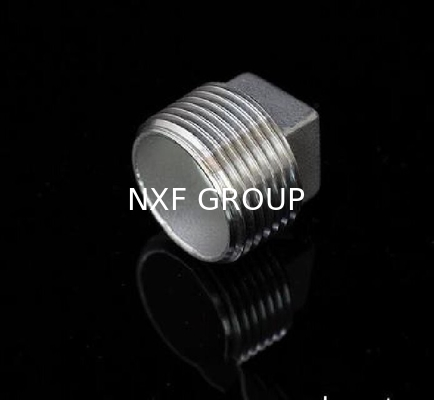 NXF ASTM UNSS31603 316L/00Cr17Ni14Mo2/1.4404 DN 15-1200 Class150-Class2500 Stainless Steel 316L Threaded Square Head Plug