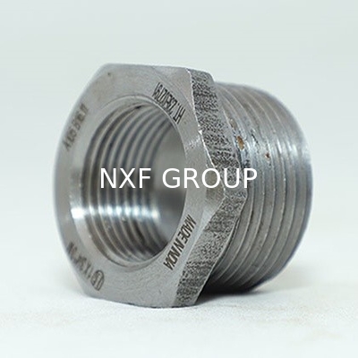 NXF ASTM A240 316H /1Cr17Ni12Mo2/31609 DN15-1200  Class 150-2500 Stainless Steel 316H Forging Threaded Hexagon Head Bushing