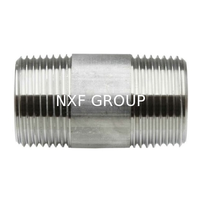 NXF ASTM UNSS31603 316L/00Cr17Ni14Mo2/1.4404 DN 15-1200 Class150-Class2500 Stainless Steel 316L Threaded Nipple