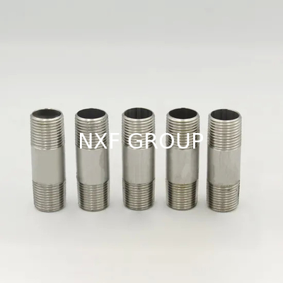 NXF ASTM A240 316H /1Cr17Ni12Mo2/31609 DN15-1200  Class 150-2500 Stainless Steel 316H Forging Threaded Nipple