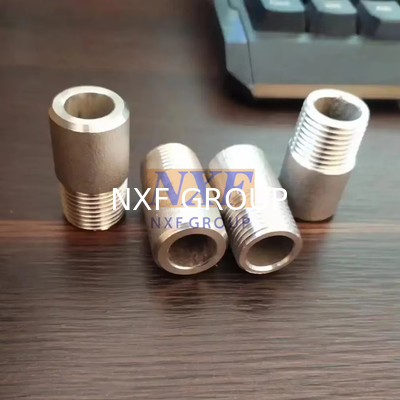 NXF ASTM A240 316H /1Cr17Ni12Mo2/31609 DN15-1200  Class 150-2500 Stainless Steel 316H Forging Threaded Nipple
