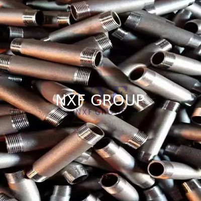 NXF ASTM A240 316H /1Cr17Ni12Mo2/31609 DN15-1200  Class 150-2500 Stainless Steel 316H Forging Threaded Nipple