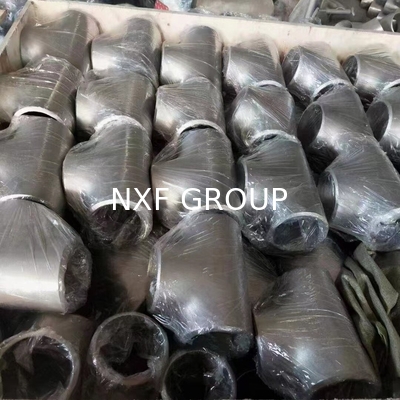 NXF ASTM JIS EN GOST 316Ti/0Cr18Ni12Mo2Ti DN15-1200 SCH10-XXS Stainless Steel 316Ti  Butt Welding Straight or Reducer Tee