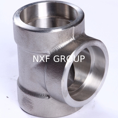 NXF ASTM UNS S31653 316LN/00Cr17Ni13Mo2N/s31653 DN15-1200 Class150-Class2500 Stainless Steel 316LN Socket Welding Tee