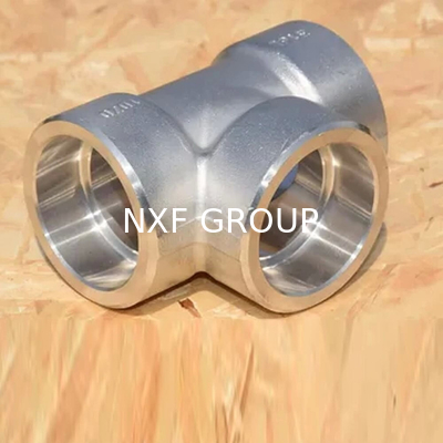 NXF ASTM UNS S31653 316LN/00Cr17Ni13Mo2N/s31653 DN15-1200 Class150-Class2500 Stainless Steel 316LN Socket Welding Tee