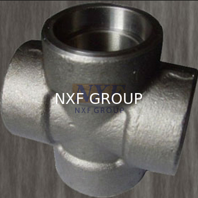 NXF ASTM UNS S31653 316LN/00Cr17Ni13Mo2N/s31653 DN 15-1200 Class150-Class2500 Stainless Steel 316LN Socket Welding Cross