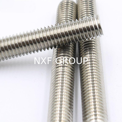 NXF ASTM JIS DIN Stainless Steel 316/0Cr17Ni12Mo2/1.4401 M14-M36 1mm-500mm Flexco 112e Fasteners Stainless Steel Thread Bar