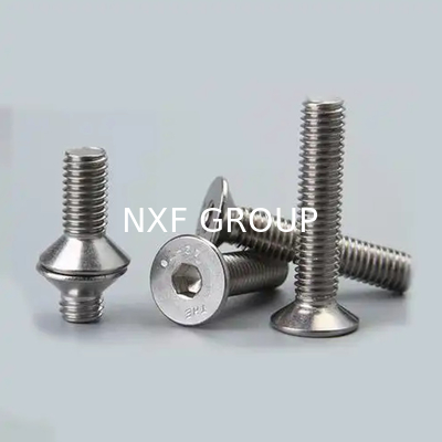 NXF ASTM UNS S31653 316LN/00Cr17Ni13Mo2N/s31653 M2-M16 Length3-150MM Stainless Steel 316LN Flat Head Hexagon Socket Bolt