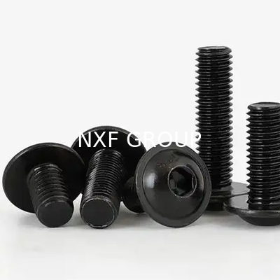 NXF S235JR/A105GR B/DINST37-2/JISSS400/ASTMA283C M1.6-M20 Length3-150mm S235JR Hexagon Socket Head Machine Bolts With Washers