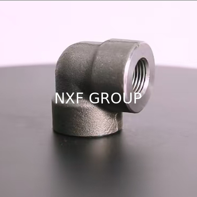 NXF ASTM UNS S31653 316LN/00Cr17Ni13Mo2N/s31653 DN15-1200 Class150-Class2500 SS 316LN Threaded 45 and 90 Degree Elbow