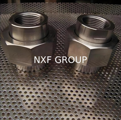 NXF ASTM JIS EN GOST 316Ti/0Cr18Ni12Mo2Ti DN15-1200 Class 150-2500 Stainless Steel 316Ti Socket Welding & Threaded Union