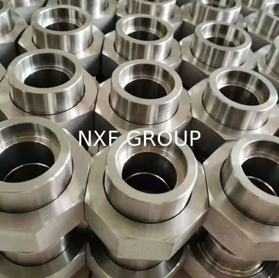 NXF ASTM JIS EN GOST 316Ti/0Cr18Ni12Mo2Ti DN15-1200 Class 150-2500 Stainless Steel 316Ti Socket Welding & Threaded Union