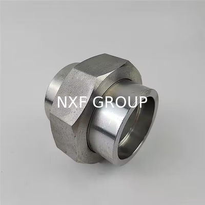 NXF ASTM JIS EN GOST 316Ti/0Cr18Ni12Mo2Ti DN15-1200 Class 150-2500 Stainless Steel 316Ti Socket Welding & Threaded Union