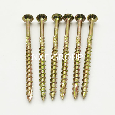 NXF ASTM UN 235JR/A105JRB/DINST37-2/JISSS400/ASTMA283C ST3.1-ST6.1 Length9-60MM Plum Cuntersunk Head Ierboard Srews