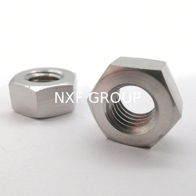 NXF ASTM JIS EN 316/0Cr17Ni12Mo2/1.4401 M14 5mm ASTM Nuts Stainless Steel 316 Heavy or Thin Hex Nuts