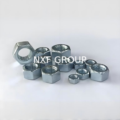 NXF S235JR/A105JRB/DINST37-2/JISSS400/ASTMA283C DIN934 M14 11mm ASTM Nuts Carbon Steel Heavy or Thin Hex Nuts