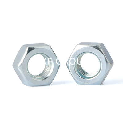 NXF S235JR/A105JRB/DINST37-2/JISSS400/ASTMA283C DIN934 M14 11mm ASTM Nuts Carbon Steel Heavy or Thin Hex Nuts