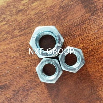 NXF S235JR/A105JRB/DINST37-2/JISSS400/ASTMA283C DIN934 M14 11mm ASTM Nuts Carbon Steel Heavy or Thin Hex Nuts