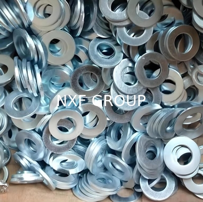 NXF S235JR/A105JRB/DINST37-2/JISSS400/ASTMA283C DIN934 Fasteners Carbon Steel Galvanized Washer Flat Washer