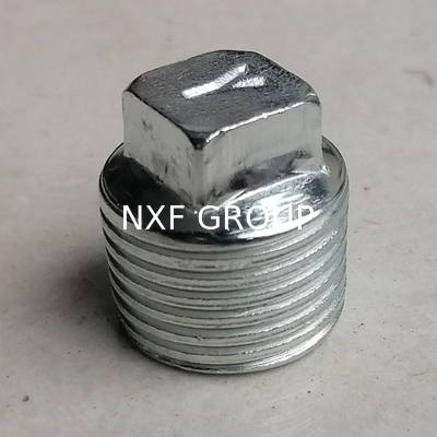 NXF ASTM JIS EN 316Ti/0Cr18Ni12Mo2Ti DN15-1200  Class 150-2500 Stainless Steel 316Ti  NPT Threaded Square Head Plug