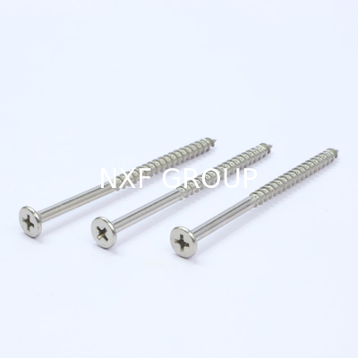 NXF ASTM UNS 316Ti/0Cr18Ni12Mo2Ti ST3.1-ST6.1 Length10-90MM Stainless Steel 316Ti Countersunk Self-tapping Lerboard Srews