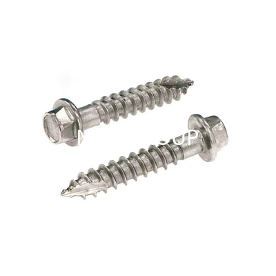 NXF ASTM UNS 316Ti/0Cr18Ni12Mo2Ti ST3.1-ST6.1 Length10-90MM Stainless Steel 316Ti Hexagonal Flange Cutting Screws