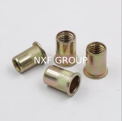 NXF S235JR/A105JRB/DINST37-2/JISSS400/ASTMA283C Diameter M3-M48 Length 4-360MM Willow Nut Flat Head Vertical Grain Nuts