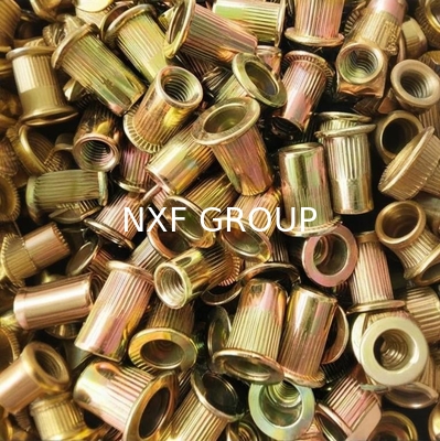NXF S235JR/A105JRB/DINST37-2/JISSS400/ASTMA283C Diameter M3-M48 Length 4-360MM Willow Nut Flat Head Vertical Grain Nuts